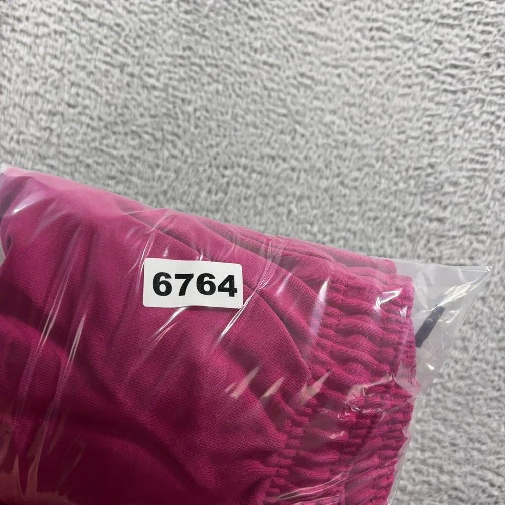 Nike Dri Fit Standard Issue Sweatpants Mens Large Fireberry Hot Pink Tapered NEW